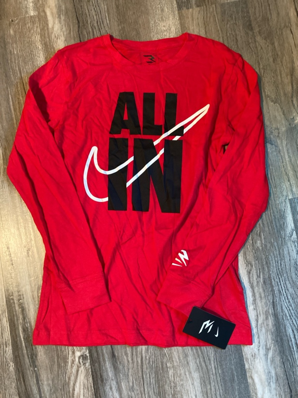 Nike 3BRAND by Russell Wilson “ALL IN” Long Sleeve T